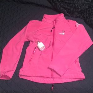 Pink north face summit series jacket ✨